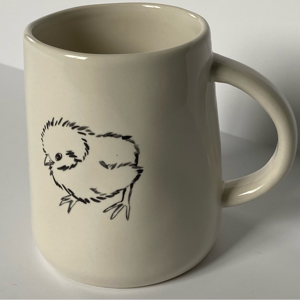 Rae Dunn Easter Mug Peep Peep Chick Coffee Tea Cup Artisan Collection Magenta